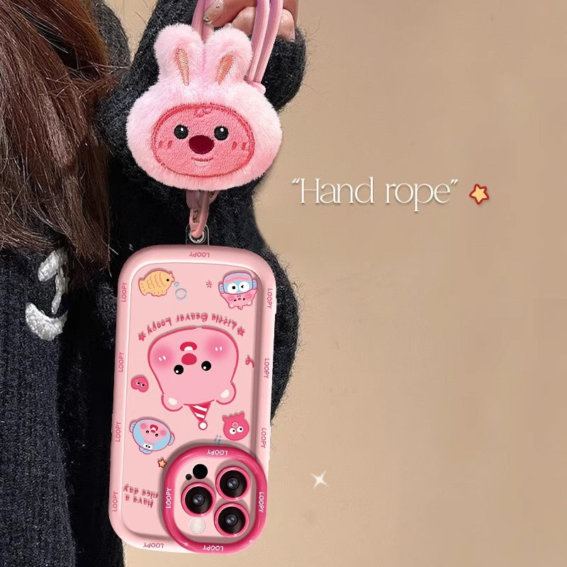 Pink Ruby Doll Phone Case for Apple Devices