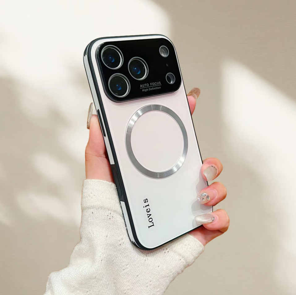 iPhone 17 ProMax Gradient Glass-Gloss MagSafe Case