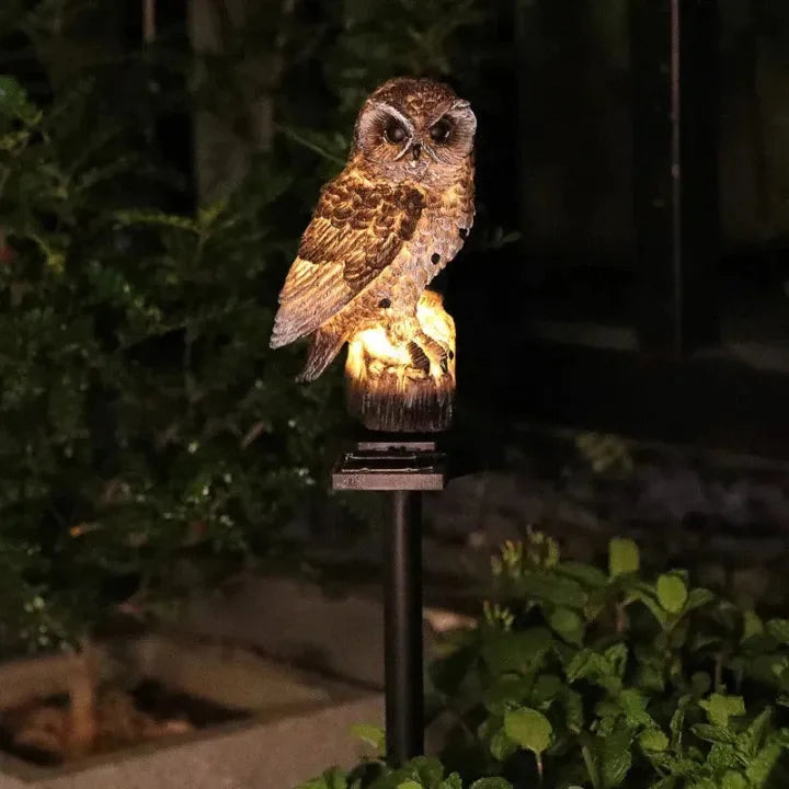 🔥 Holiday Special  50% OFF 🔥 Waterproof Solar Owl Light