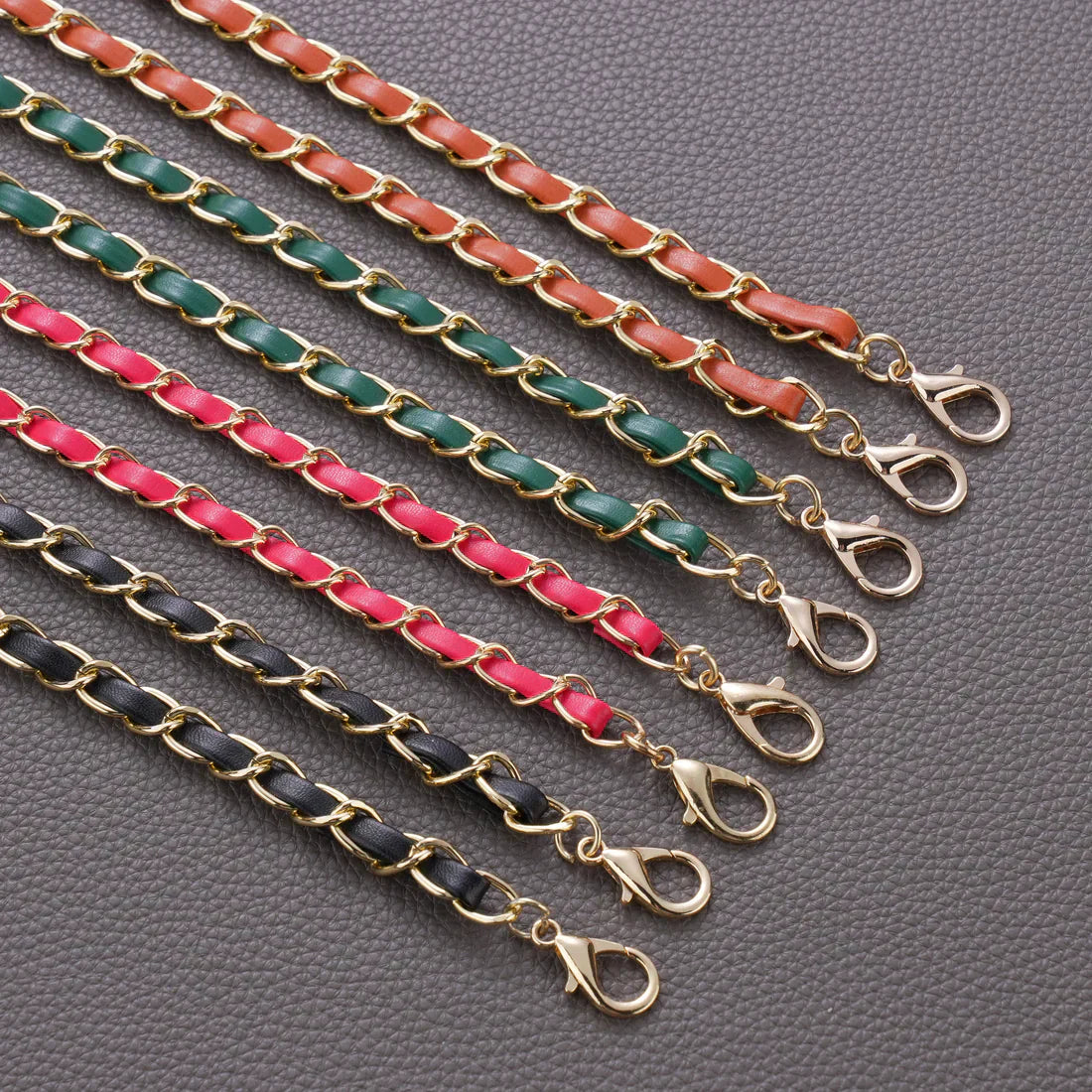 Alligator Print Phone Case With Wallet And Strap For iPhone Brown-644008992020