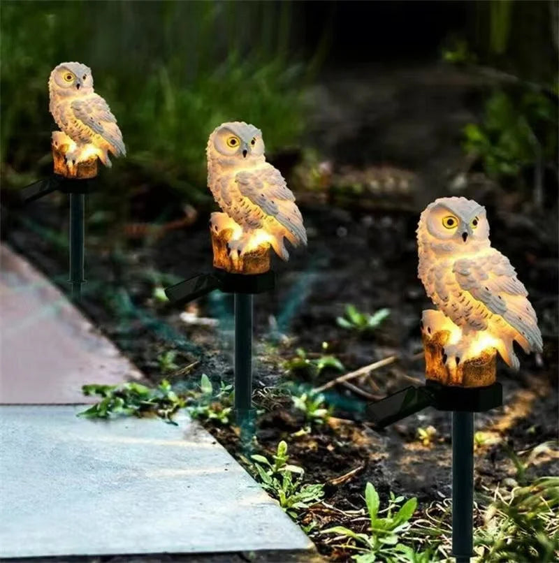 🔥 Holiday Special  50% OFF 🔥 Waterproof Solar Owl Light